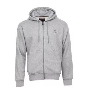 Nike Jordan Carbon Heather Essential Fleece Full-Zip Hoodie Men's Size 2XL NEW